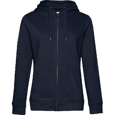 B&C Collection B&C QUEEN ZIPPED HOOD / Дамски суичър с цип - тъмносин L (01W03Qu3403)