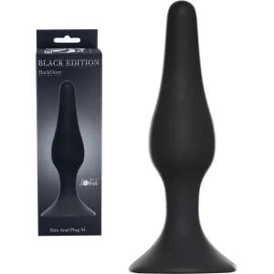 Анален плъг за интензивна стимулация, 15, 5см. - Slim Anal Plug XL Black (4204-01LOLA)