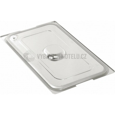 Veko GN 1/1 nerezové s tesnením a výsekom pre uši 53 x 32,5 cm, strieborné 3170380
