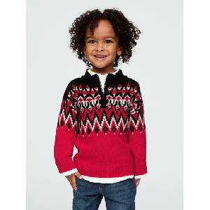GAP Бебешки пуловер Fair Isle GAP GAP | Cherven | Момчешки | 68-80