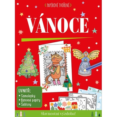 Papírové tvoření: Vánoce