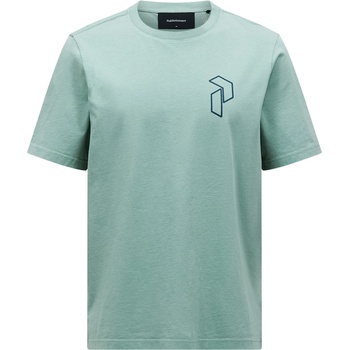 Peak Performance Мъжка тениска Peak Performance Original Graphic Tee T-shirt - Green Valley (216-7434-0112)