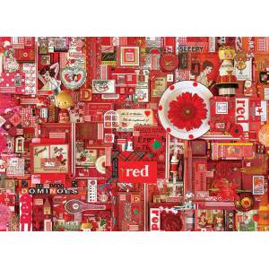 Cobble Hill - Puzzle The Rainbow Collection: Red 1000 - 1 000 piese
