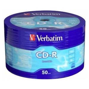 Verbatim CD-R Verbatim Extra Protection 80min. /700mb. 52X - 50 бр. в целофан