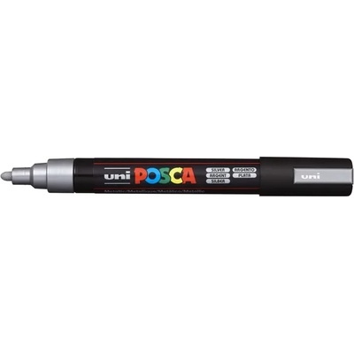 uni Декоративен маркер, 1, 8-2, 5 мм, UNI "Posca PC-5M", сребърен 286674000 (286674000)