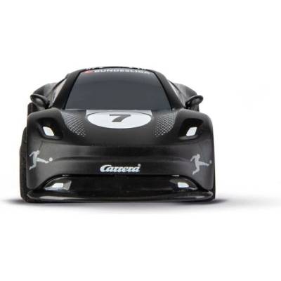 Carrera RC Bundesliga Mini-RC černé s ovládáním 2,4 GHz a samolepkami klubů Až 5
