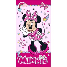 Aptex BAVLNĚNÝ RUČNÍK MINNIE 70 x 140 cm VZOROVANÁ