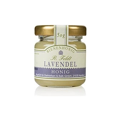 Rüdiger Feldt Imkerei + Bienenprodukte Levandulový med bílý krémový plná květinová chuť 50 g