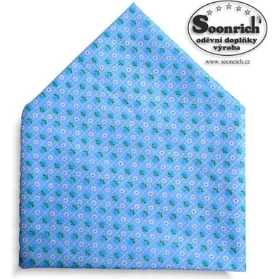 Soonrich šátek dětský kytičky bsd352