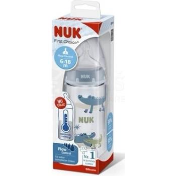 Nuk FC+Temperature Control Box Flow Control cumlík pink 300 ml