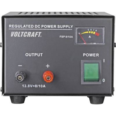 VOLTCRAFT FSP-1138 laboratorní zdroj s pevným napětím, 13.8 V/DC, 8 A, 110 W, výstup 1 x, FSP-1138