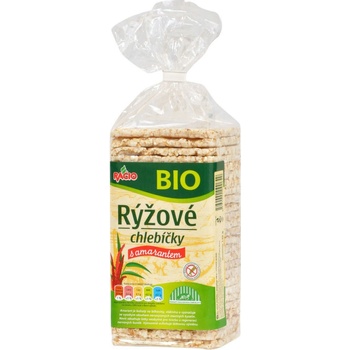 Racia Chlebíčky ryžové s amarantom bezglutenové bio 140 g