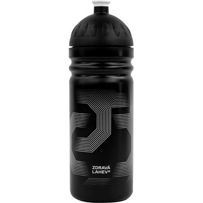 R+B Medilek Zdravá fľaša Symetric čierná 0,7l