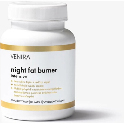 Venira night fat burner intensive 80 kapsúl