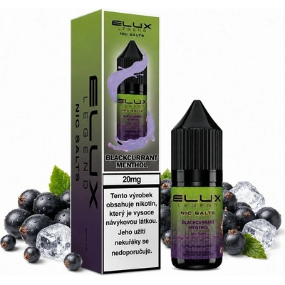 Elux Legend Salts Blackcurrant Menthol 10 ml 20 mg