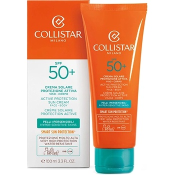 Collistar Special Perfect Tan Active Protection Sun Cream слънцезащитен продукт spf 50+ унисекс 100 мл