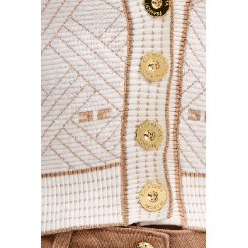 Elisabetta Franchi жилетка дамска от вискоза (MK28Q61E2)