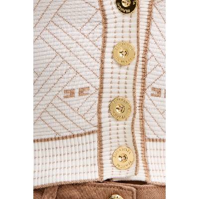 Elisabetta Franchi жилетка дамска от вискоза (MK28Q61E2)