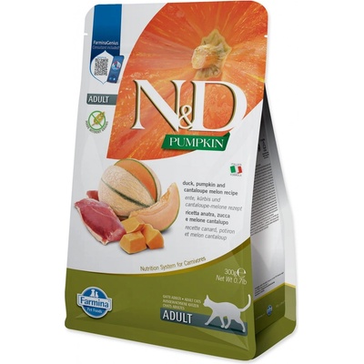 N&D CAT GF P adult duck cantal melon 300 g