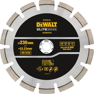 DeWalt DT20466 Segmentový diamantový pilový kotouč 230 mm