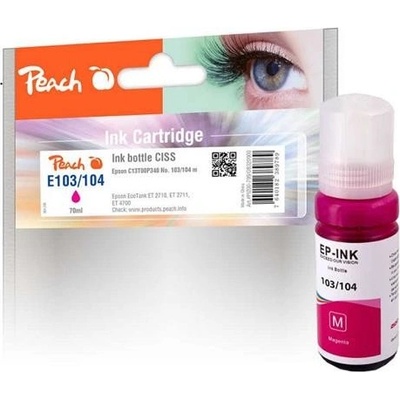 Atrament Peach Epson 103/104 Magenta - kompatibilný