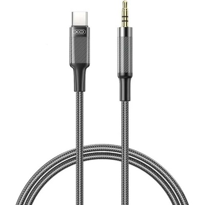 XO NB-R279B USB-C - jack 3,5 mm, 1m, bílý