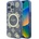 GUESS GUHMP16XH4PYEEB iPhone 16 Pro Max 6.9" blue/blue hardcase IML Peony On 4G Background MagSafe (3666339300234)