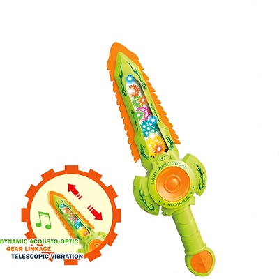 EmonaMall Детски светещ меч със зъбчатки EmonaMall - Код W5645 (W5645-201502566-2002015025663)