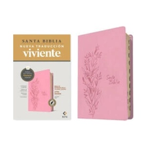 Biblia de Referencia En La Columna Central Ntv, Letra Grande Con Filament (Sentipiel, Rosa, Índice, Letra Roja) | TYNDALE (2026)