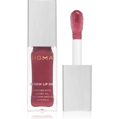 SIGMA Renew Lip Oil масло от нар придаващ хидратация и блясък цвят All Heart 5, 2 гр