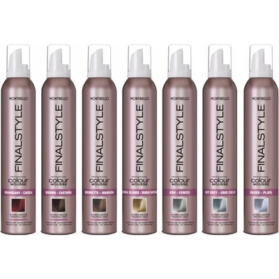 Montibello FINALESTYLE Color mousse barvicí pěna pro zvýraznění barvy vlasů Brunette Marrone 320 ml