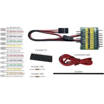 DSYS Electronics Systems LED osvetlenie modelov a makiet DL8B