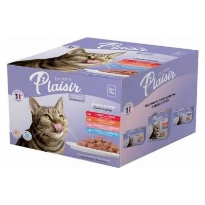 Plaisir Cat Multipack XXL mix chutí 24 x 85 g