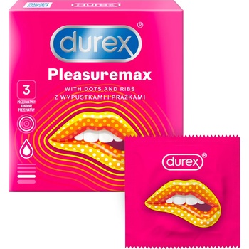Image 1 of Durex Pleasuremax 3 pack