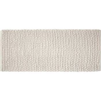 Bianca Бял килим за баня 50x120 cm Aspen Bobble - Bianca (BR/58977/R/BM120/WH)