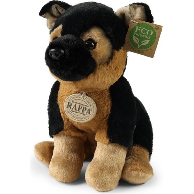 Eco-Friendly Rappa pes německý ovčák sedící SOFT COLLECTION 23 cm