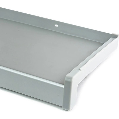 Gutmann Venkovní hliníkové tažené parapety - stříbrný elox EV1 280 mm