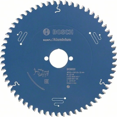 BOSCH Pílový kotúč Expert for Aluminium; 200 x 32 x 2,8 mm, 60 2608644104