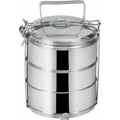ORION Jedlonosič + veka 3 x 1,3 l, priemer. 16 cm, nerez