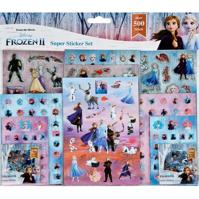 Oxybag Veľká sada nálepiek 500ks Frozen