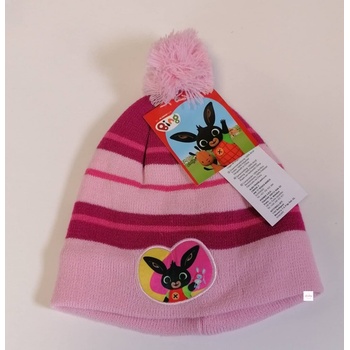 dívčí zimní čepice Bing sv.růžová