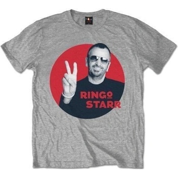 Image 1 of Ringo Starr Peace Red Circle Grey XL Риза (RINGOTS02MG04)