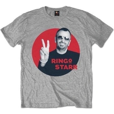 Ringo Starr Peace Red Circle Grey XL Риза (RINGOTS02MG04)