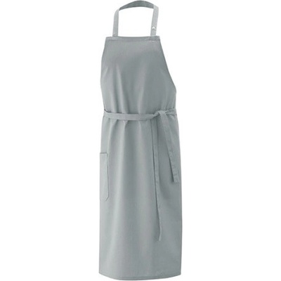 Exner Dlouhá pracovní zástěra s laclem EX106 Silver Grey
