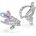 Swarovski обеца дамска от метал с циркон Ariana Grande x Swarovski (5749184)