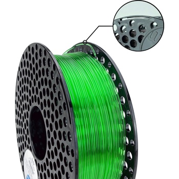 AzureFilm PETG Green Transparent - 1, 75 mm / 1000 g (FG171-6018T)