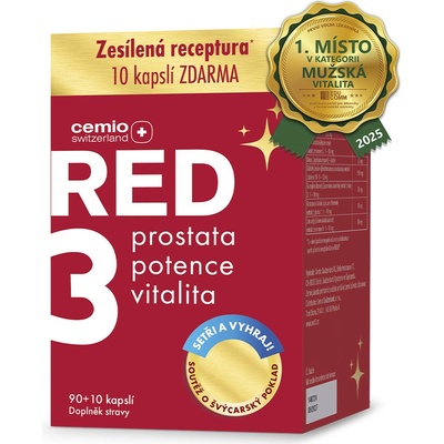 Cemio RED3 100 kapslí