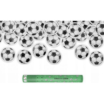 Streľba konfiet futbalový kanón 40cm PartyDeco
