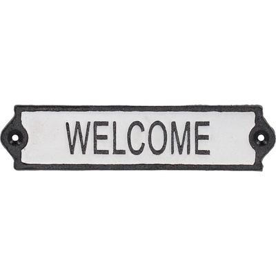 Esschert Design Знак от излято желязо 21x5 cm Welcome - Esschert Design (ZEE-LH322)