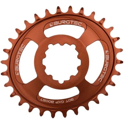 Burgtec Плоча BURGTEC Oval GXP Boost 3mm Offset Thick Thin - Каш Бронзов 32T